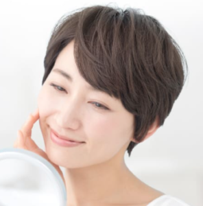 肌に満足