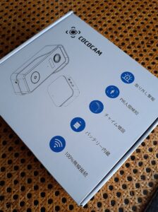 ドアフォンの梱包箱