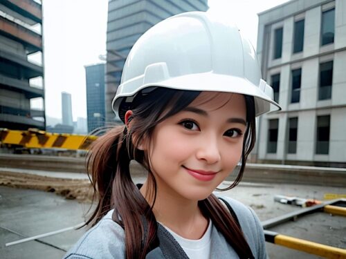 女性用ヘルメット